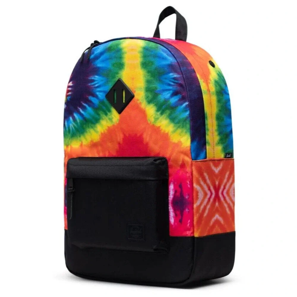 Herschel Supply Co. Heritage Rainbow Tie Dye Backpack With 15
